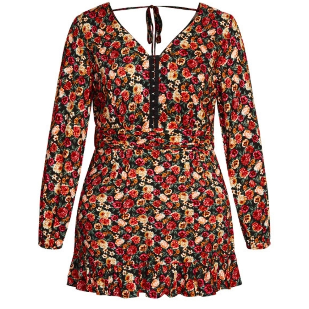 City Chic Fresh Bunch Dress